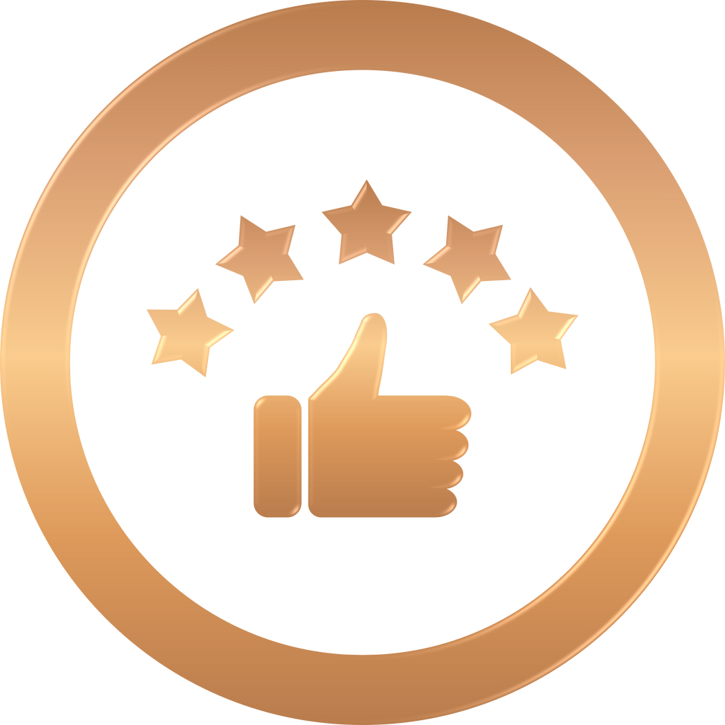 Bronze Satisfaction Guaranteed Icon